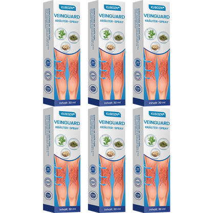 KUBOZN® VeinGuard Kräuterspray-✅Klinisch erwiesen, um Krampfadern in nur 7 Tagen zu beseitigen! (OFFER)