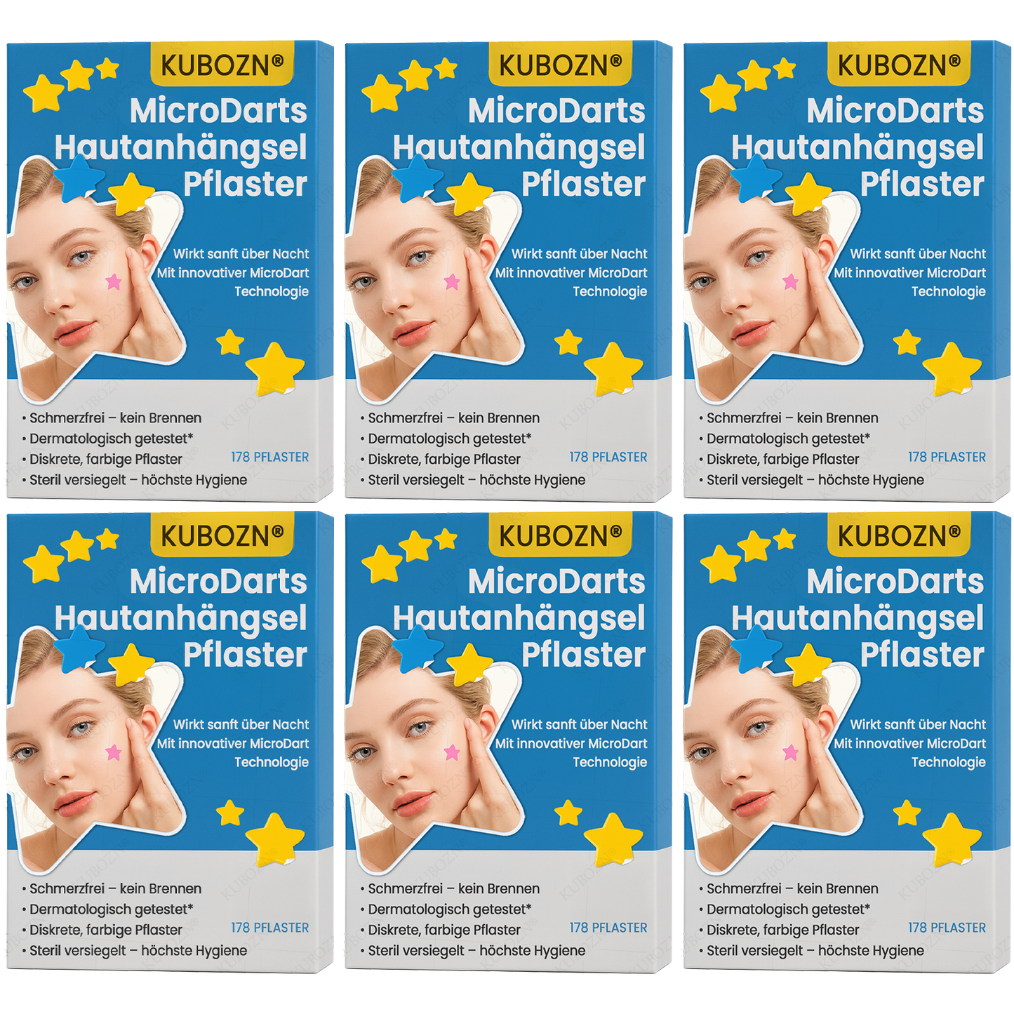 ✨ KUBOZN® MicroDarts Hautanhängsel-Pflaster – Sanfte Pflege mit verspielten Formen 🅱︎
