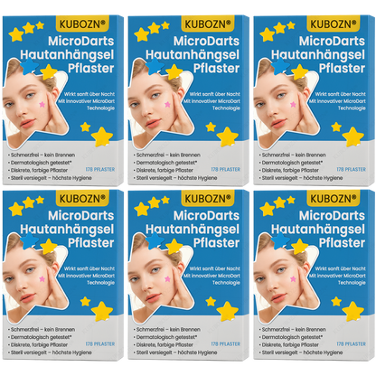 ✨ KUBOZN® MicroDarts Hautanhängsel-Pflaster – Sanfte Pflege mit verspielten Formen 🅱︎