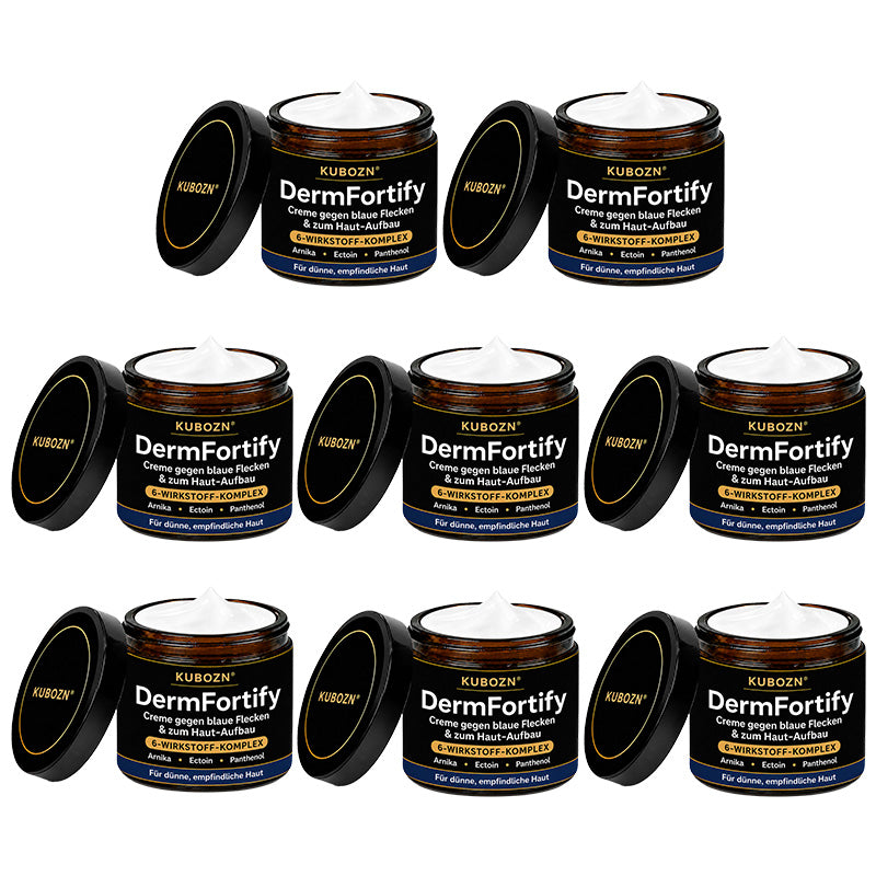 Kubozn® DermFortify – Spezial-Creme gegen blaue Flecken & zum Haut-Aufbau bei dünner, empfindlicher Haut