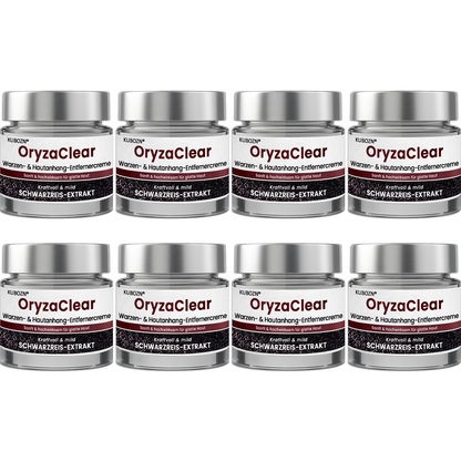 ⭐ KUBOZN® OryzaClear – Schwarzreis-Extrakt Creme gegen Hautanhänge & raue Stellen – sanft, pflanzlich & sichtbar wirksam  🅱︎