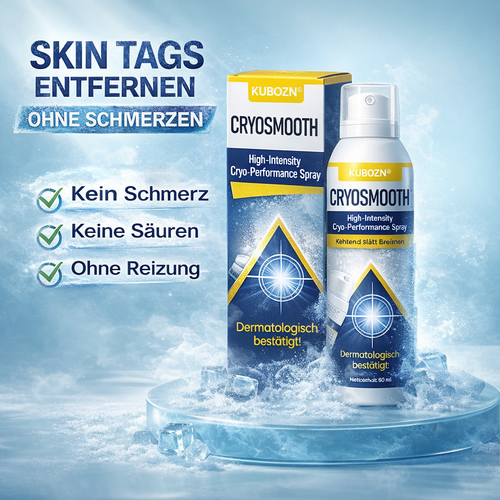 ⭐ KUBOZN® ChillErase – Präzisions-Pflegespray gegen Unebenheiten & kleine Hautknötchen 𝕋